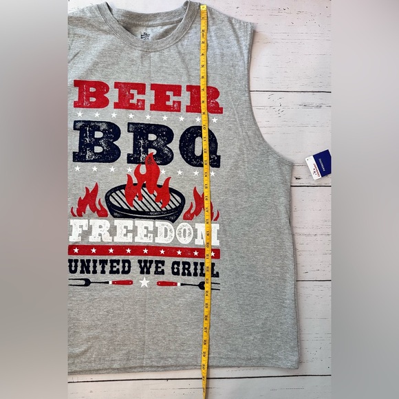 NWT Casual Cotton Men’s sleeveless. Size XL - Picture 5 of 9